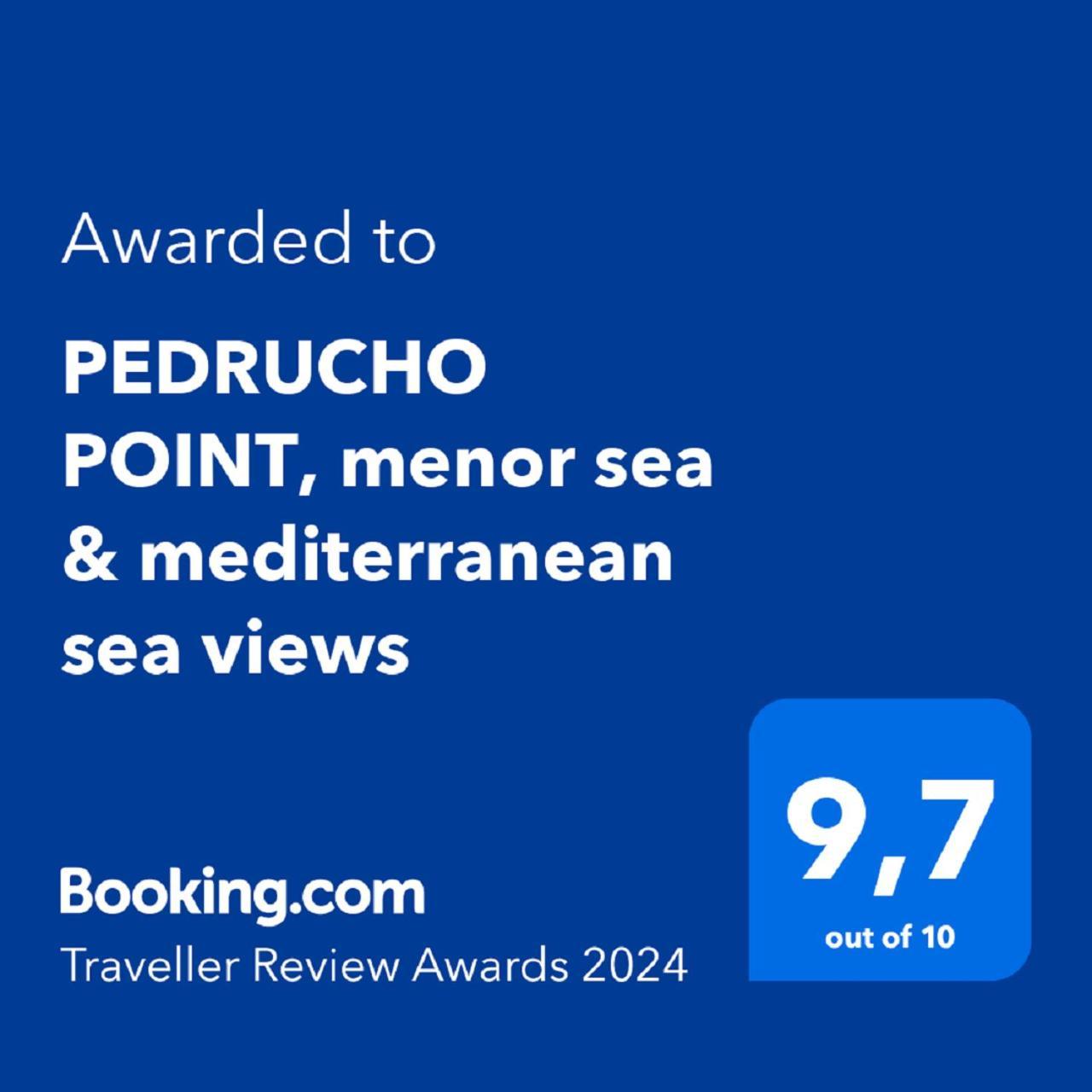 Pedrucho Point, Menor Sea & Mediterranean Sea Views La Manga del Mar Menor Buitenkant foto